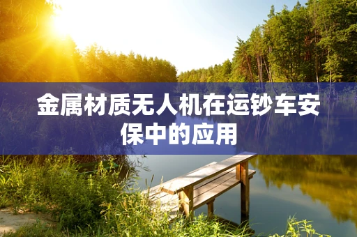 金属材质无人机在运钞车安保中的应用