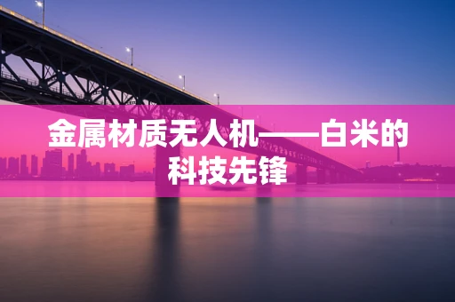 金属材质无人机——白米的科技先锋