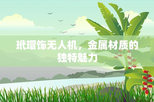 玳瑁饰无人机，金属材质的独特魅力