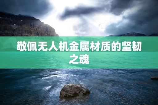 敬佩无人机金属材质的坚韧之魂