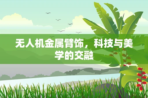无人机金属臂饰，科技与美学的交融