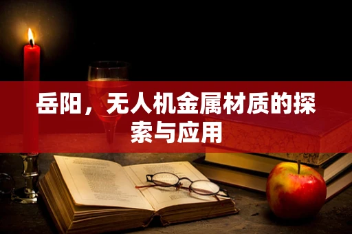 岳阳，无人机金属材质的探索与应用
