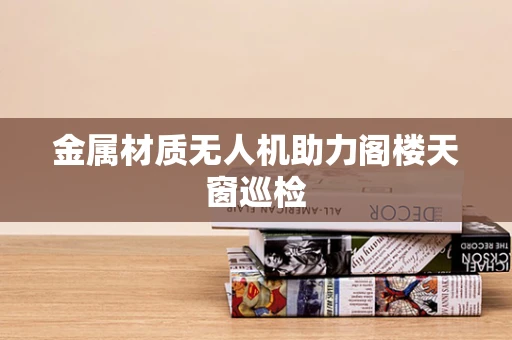 金属材质无人机助力阁楼天窗巡检