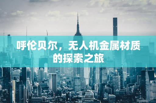 呼伦贝尔，无人机金属材质的探索之旅
