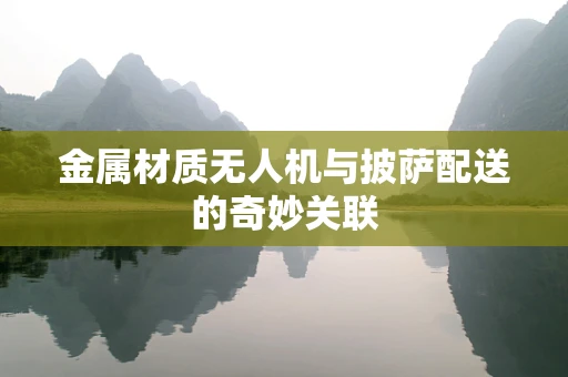 金属材质无人机与披萨配送的奇妙关联