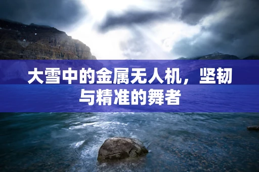 大雪中的金属无人机，坚韧与精准的舞者