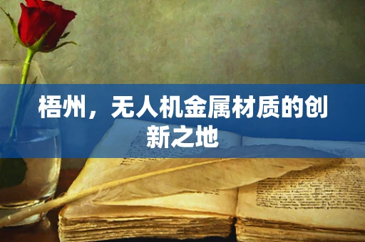 梧州，无人机金属材质的创新之地