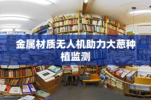 金属材质无人机助力大葱种植监测