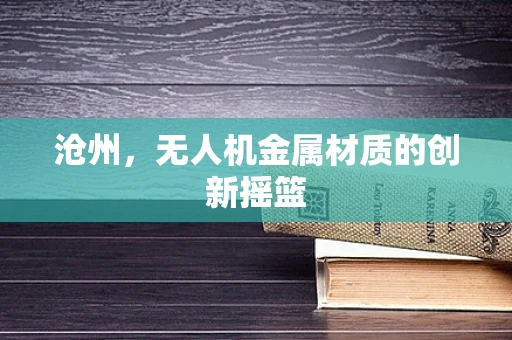 沧州，无人机金属材质的创新摇篮