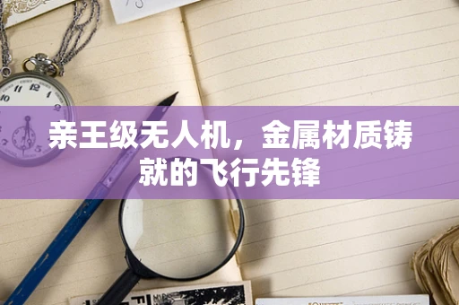亲王级无人机，金属材质铸就的飞行先锋