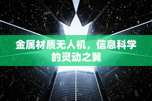 金属材质无人机，信息科学的灵动之翼