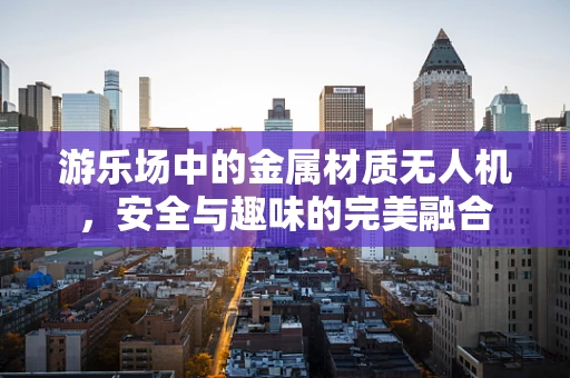 游乐场中的金属材质无人机，安全与趣味的完美融合