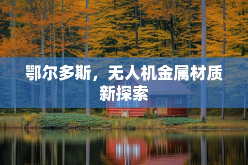 鄂尔多斯，无人机金属材质新探索