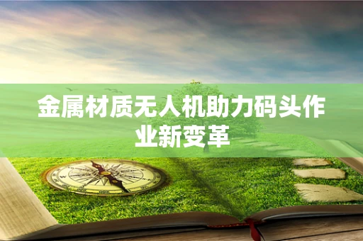 金属材质无人机助力码头作业新变革