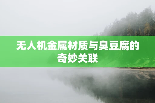 无人机金属材质与臭豆腐的奇妙关联