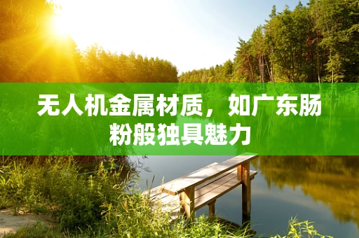 无人机金属材质，如广东肠粉般独具魅力