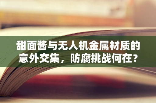 甜面酱与无人机金属材质的意外交集，防腐挑战何在？