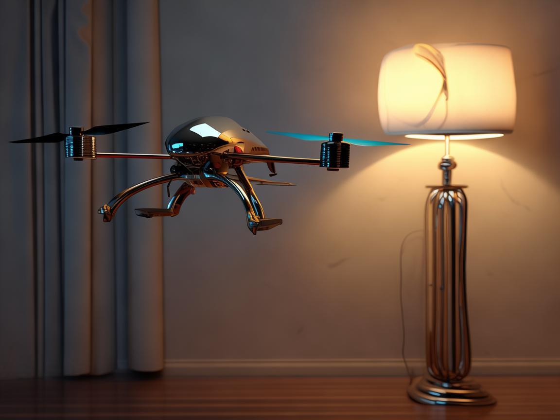 无人机金属材质与客厅落地灯的巧妙关联