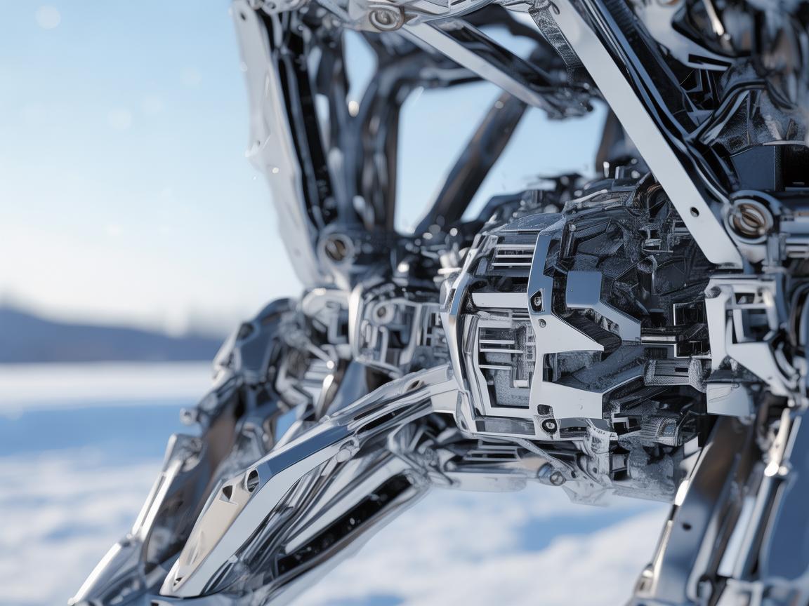 大寒时节无人机金属材质的坚韧之姿