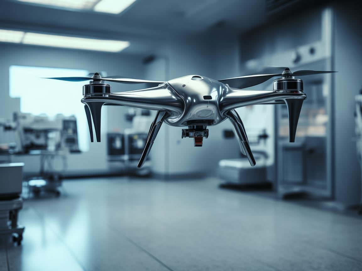 金属材质无人机助力诊所医疗新突破