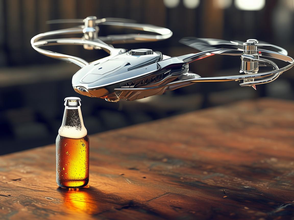 金属材质无人机与啤酒的奇妙关联