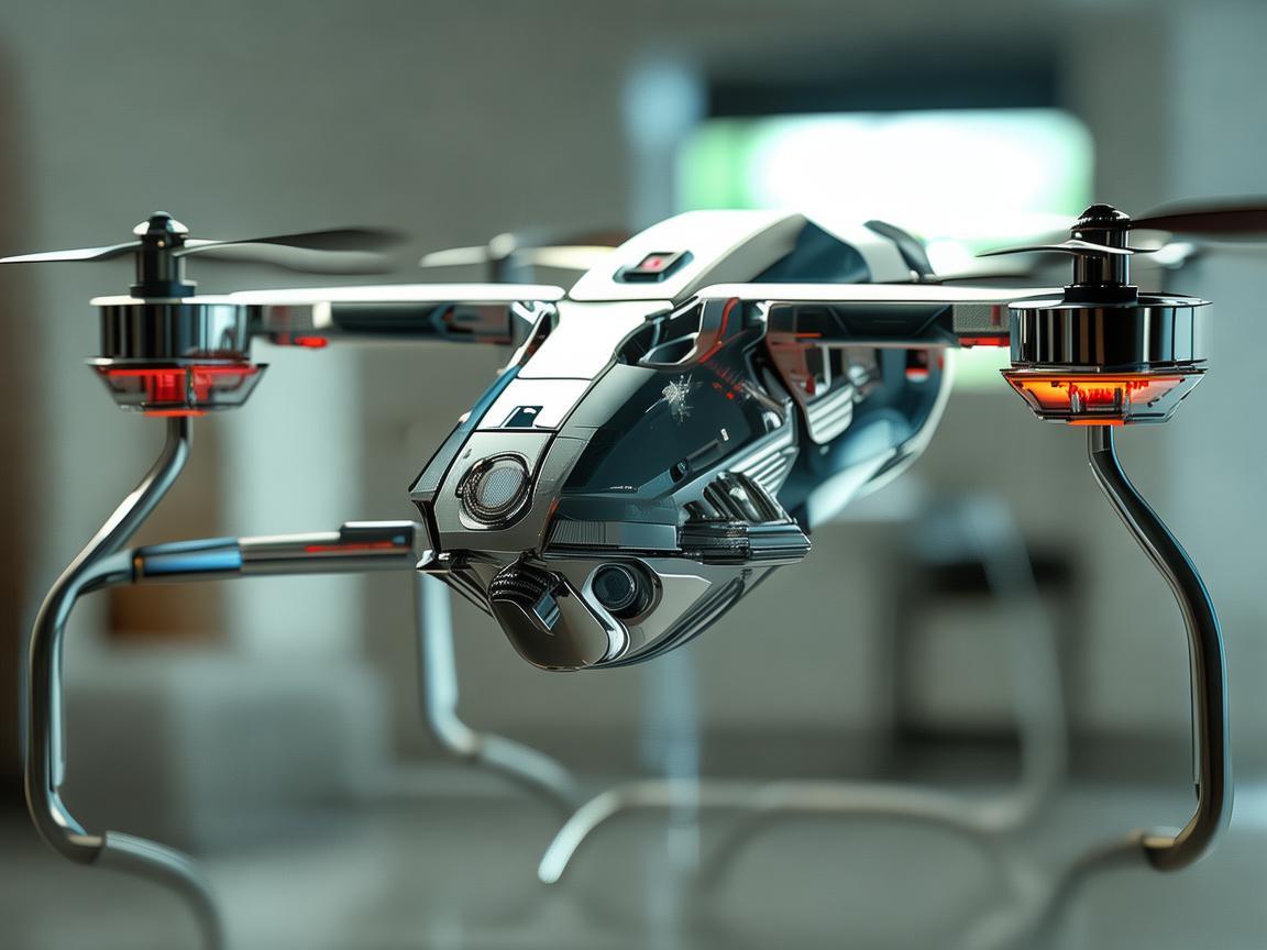 金属材质无人机，生活委员的新帮手