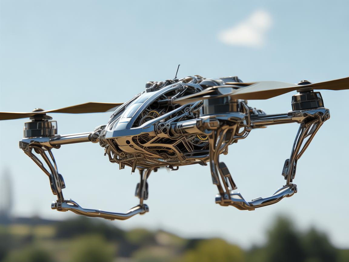 无人机金属材质，钟表工艺的别样演绎