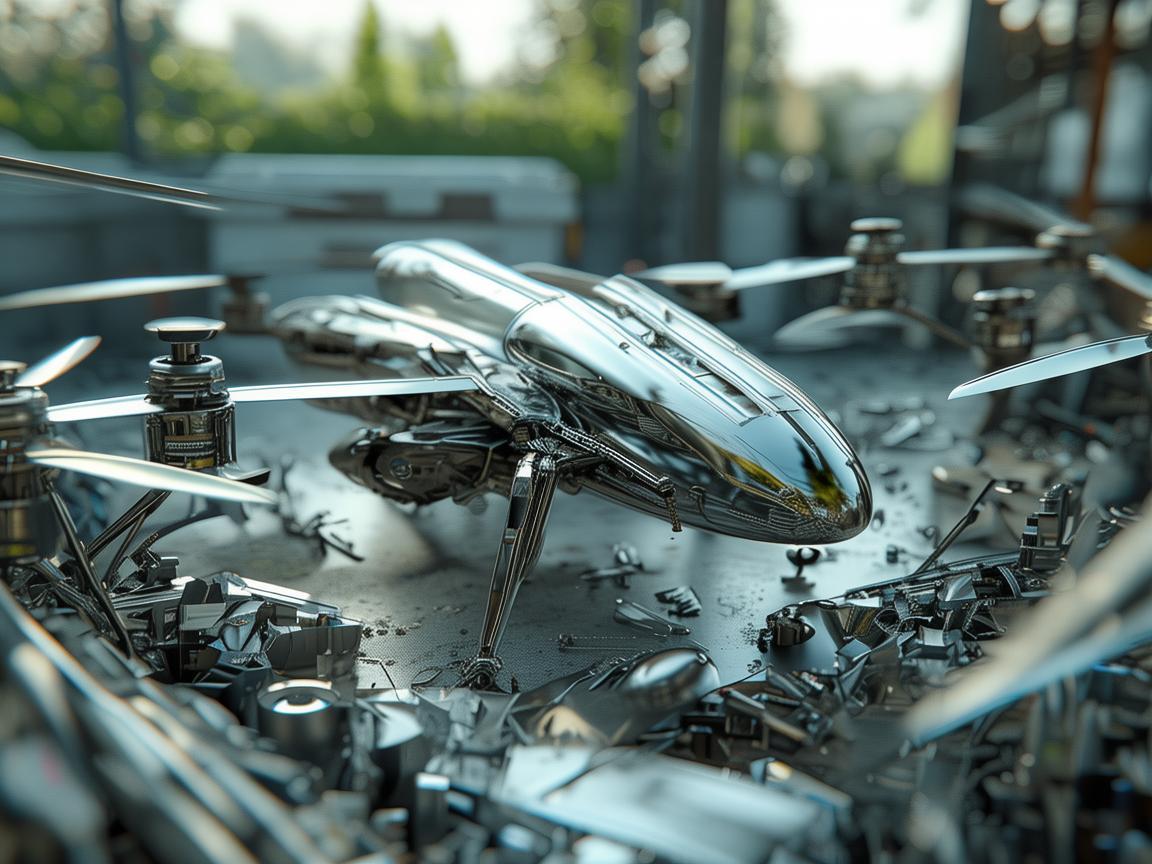 无人机金属材质回收再利用的探索