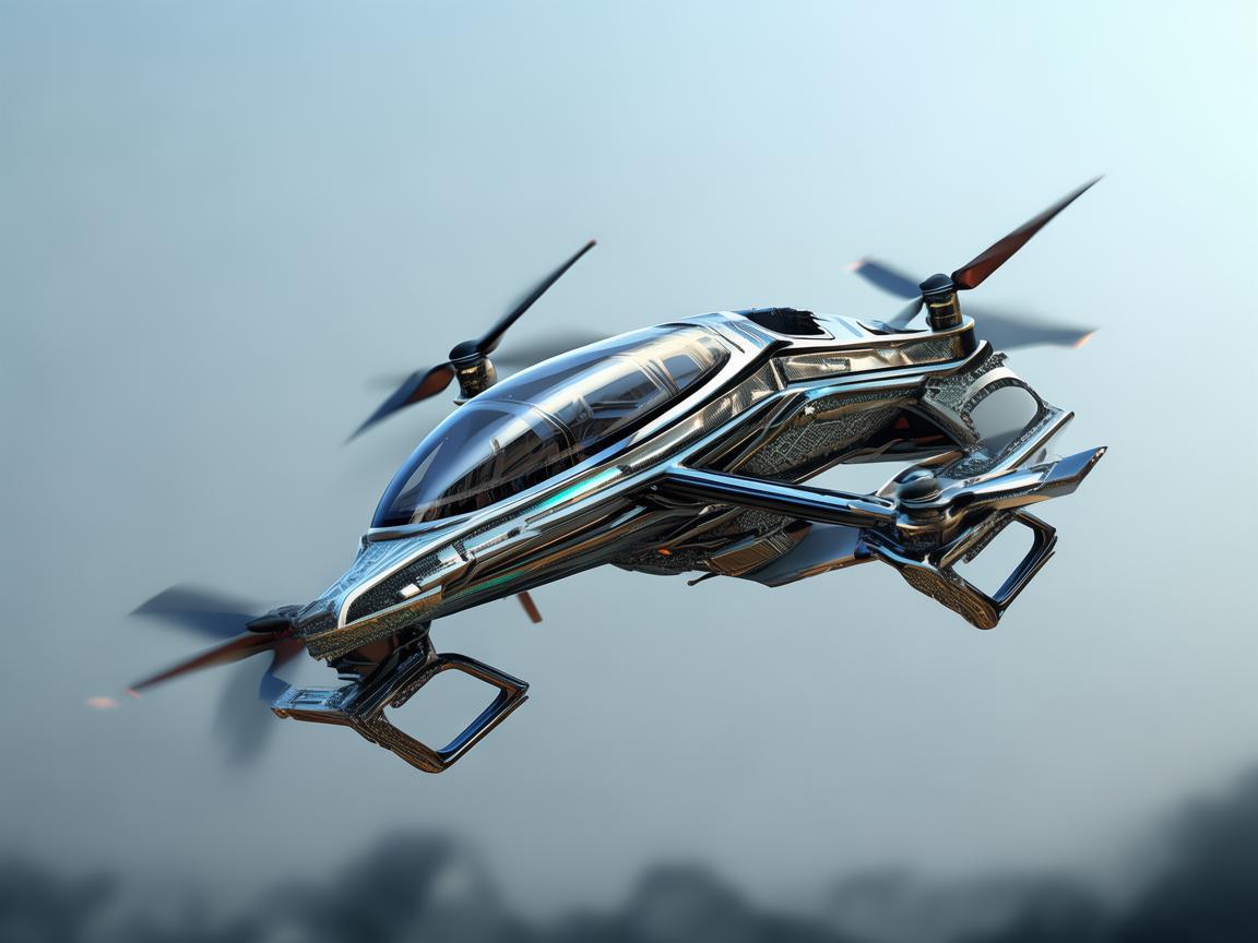 无人机金属材质，抵御摔跤的坚固护盾