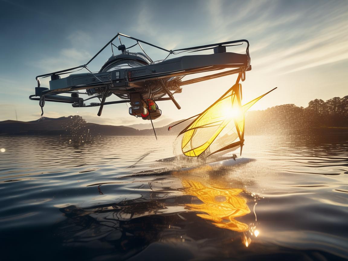 金属材质无人机助力帆板运动新体验