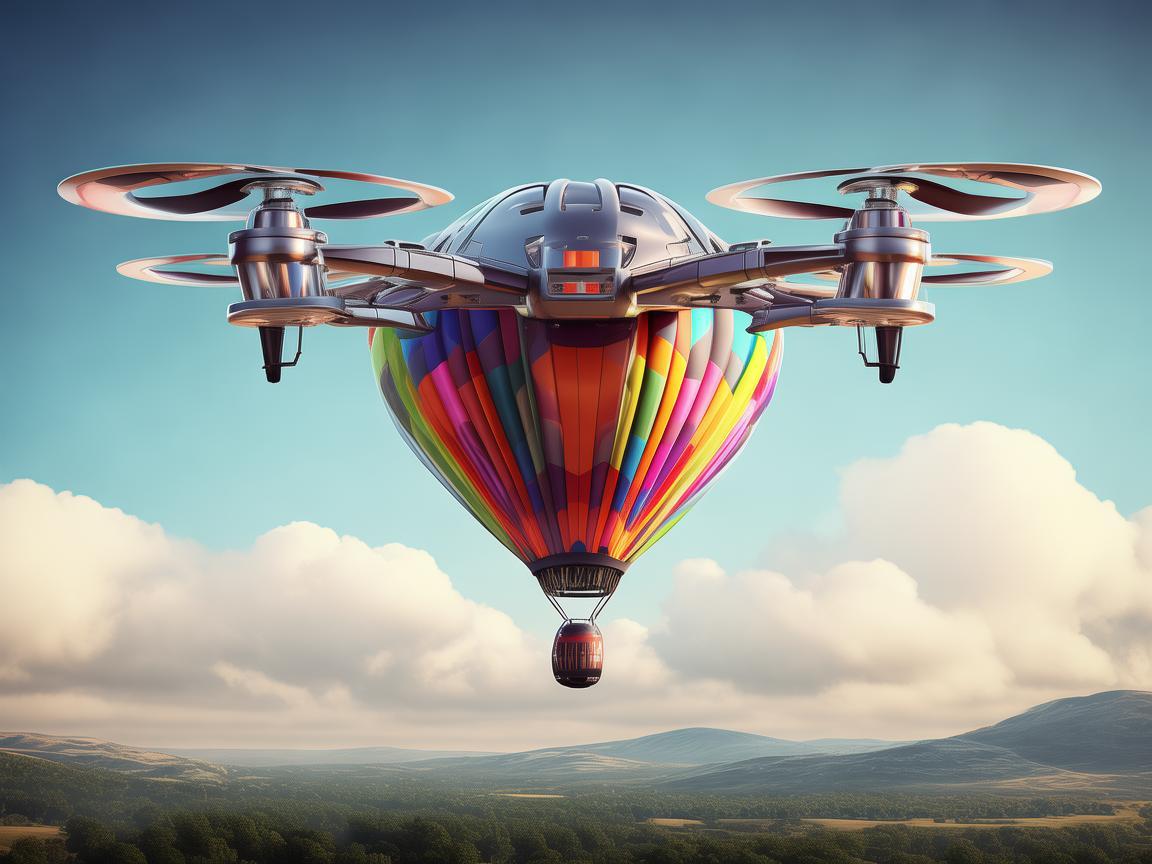 金属材质无人机与热气球的奇妙关联