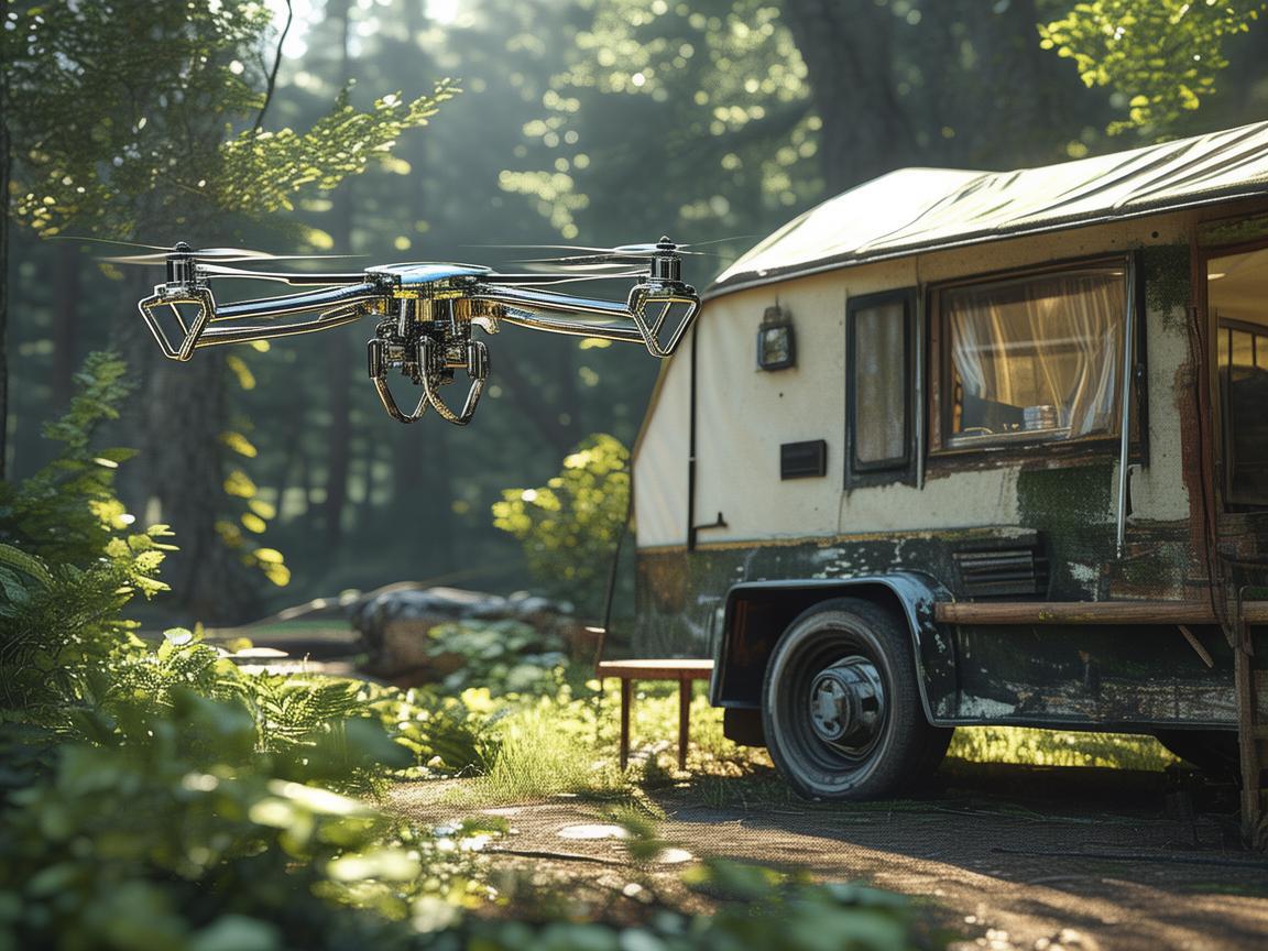 无人机金属材质与宿营车的关联