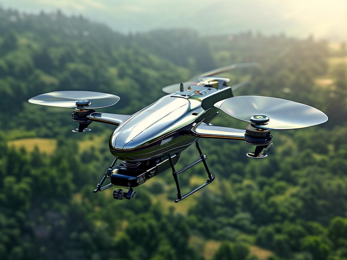 金属材质无人机助力环境监测