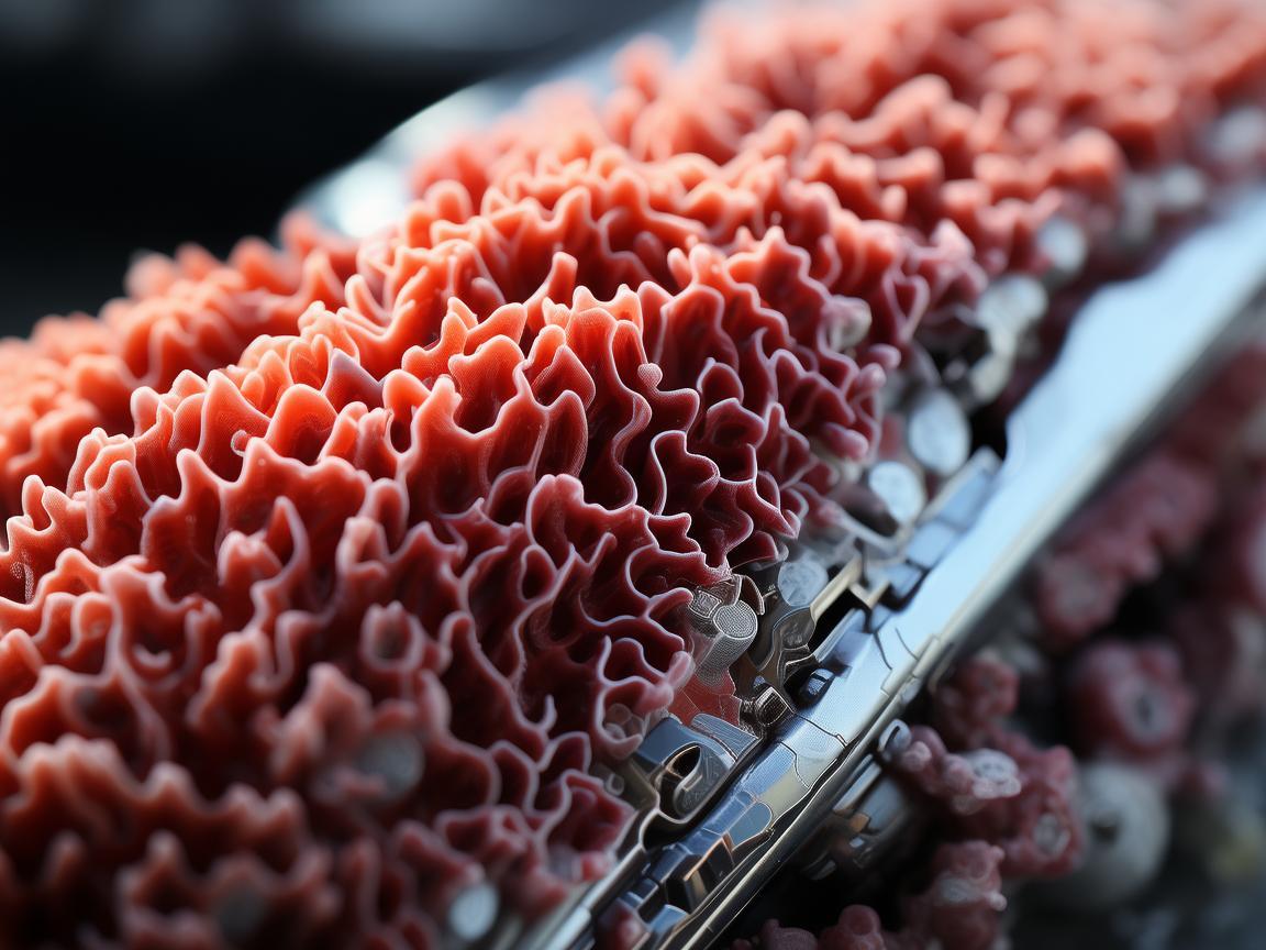 珊瑚元素融入无人机金属材质