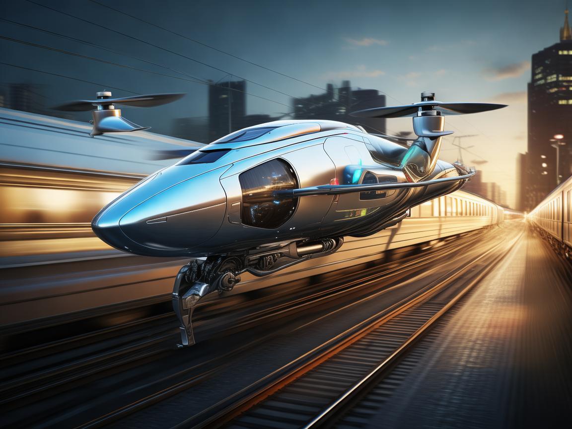 金属材质无人机与火车的奇妙关联