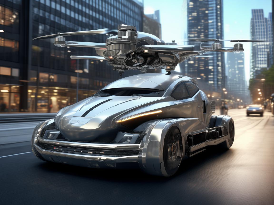 金属材质无人机助力扫路车升级