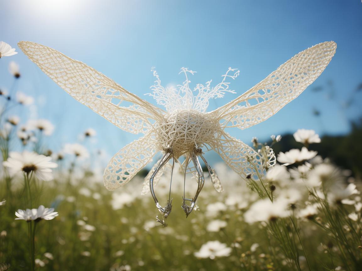 白米材质无人机，金属铸就的飞行精灵