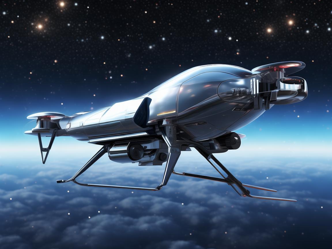 金属材质无人机助力天体测量学探索