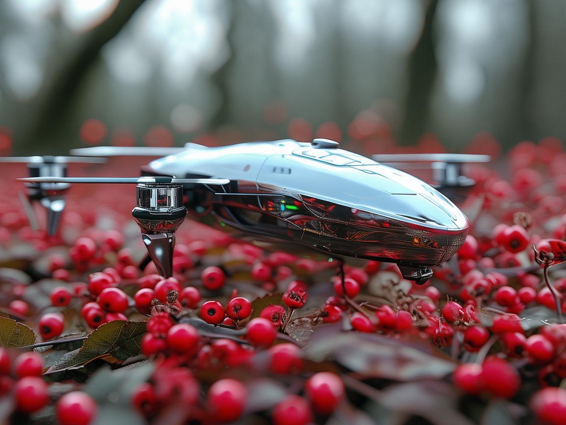 金属材质无人机与山楂的奇妙关联