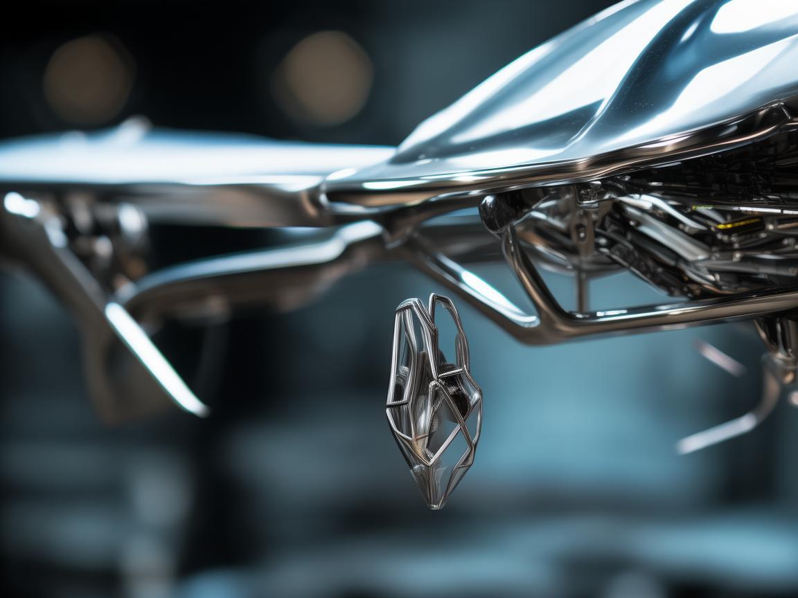 无人机金属材质耳环，科技与时尚的交融