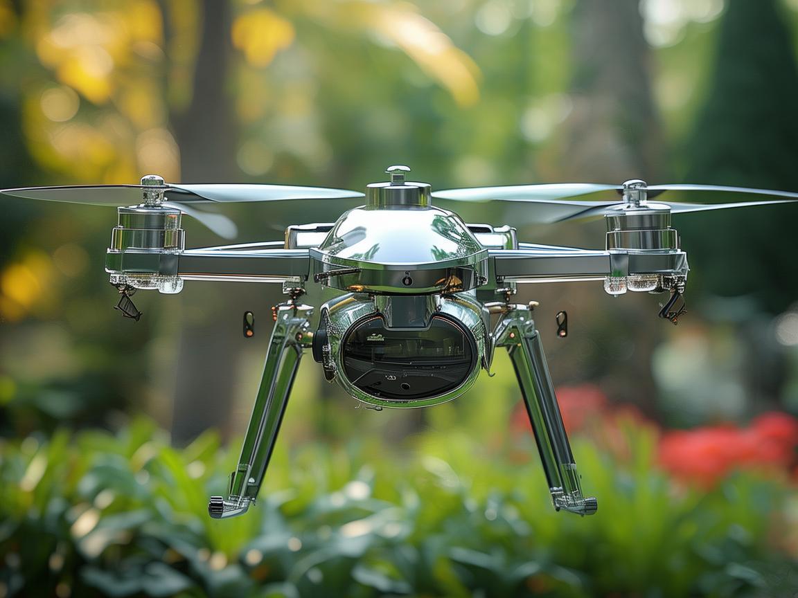 金属材质无人机助力动物园管理