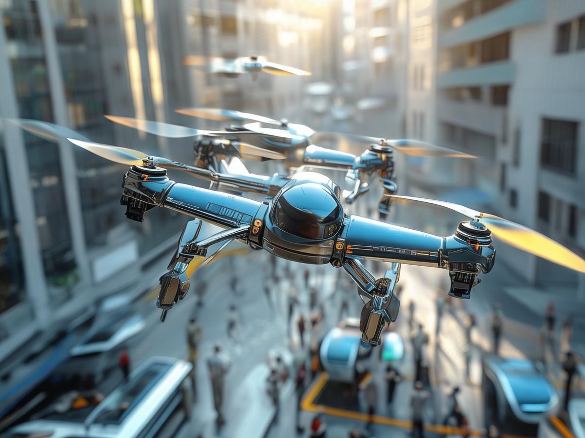 金属材质无人机助力清洁工工作变革