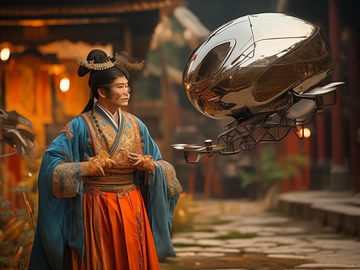 相声演员与无人机金属材质的奇妙碰撞