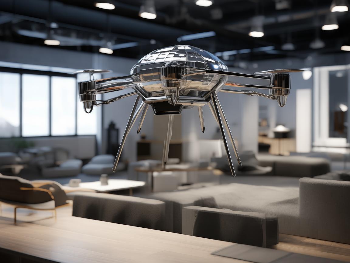 无人机金属材质助力家具店样板房焕新