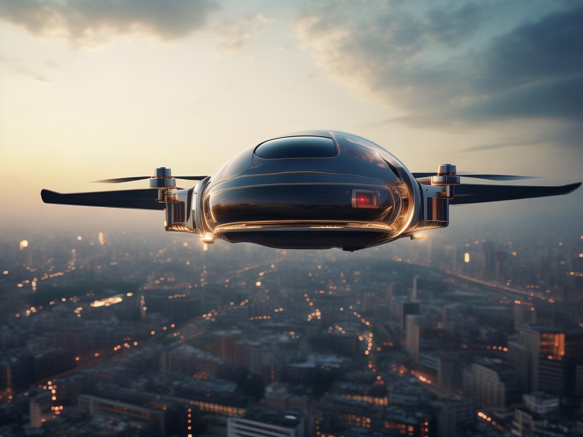 金属材质无人机助力雾霾监测