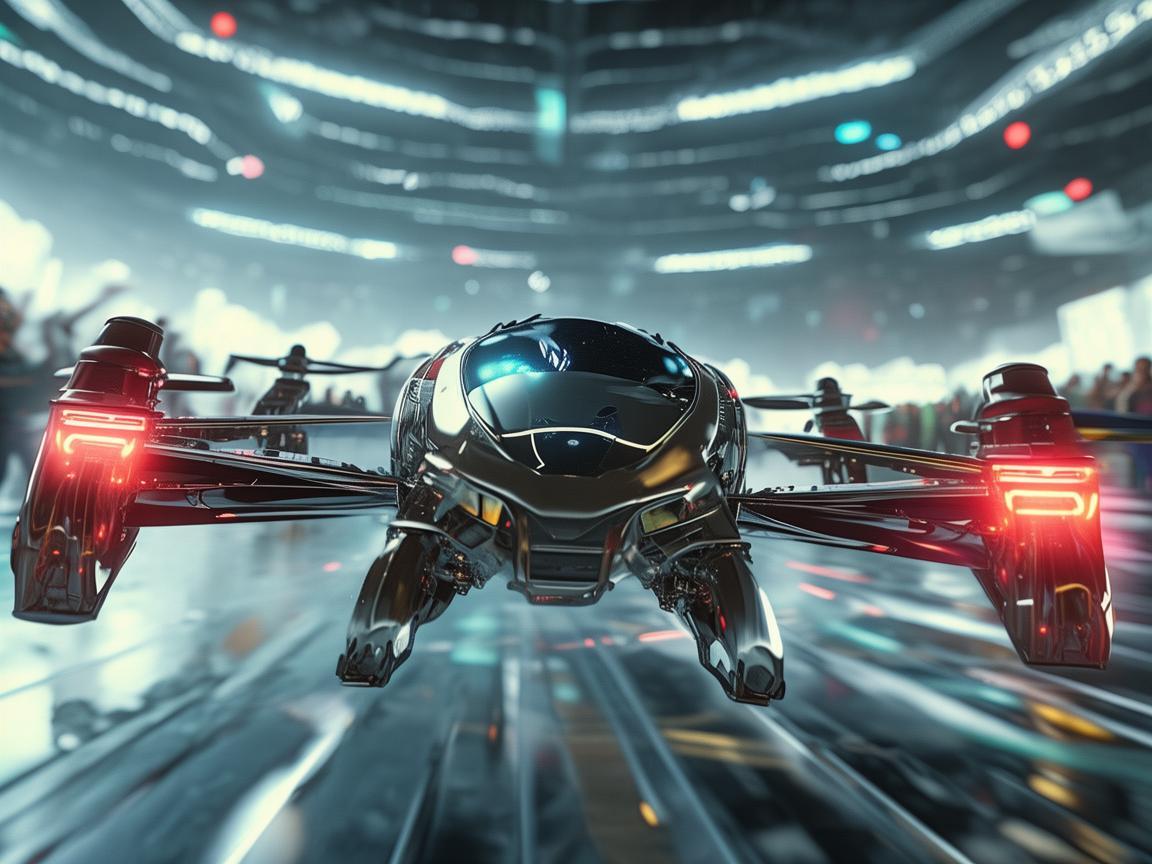 金属材质无人机争霸赛，科技与实力的巅峰对决