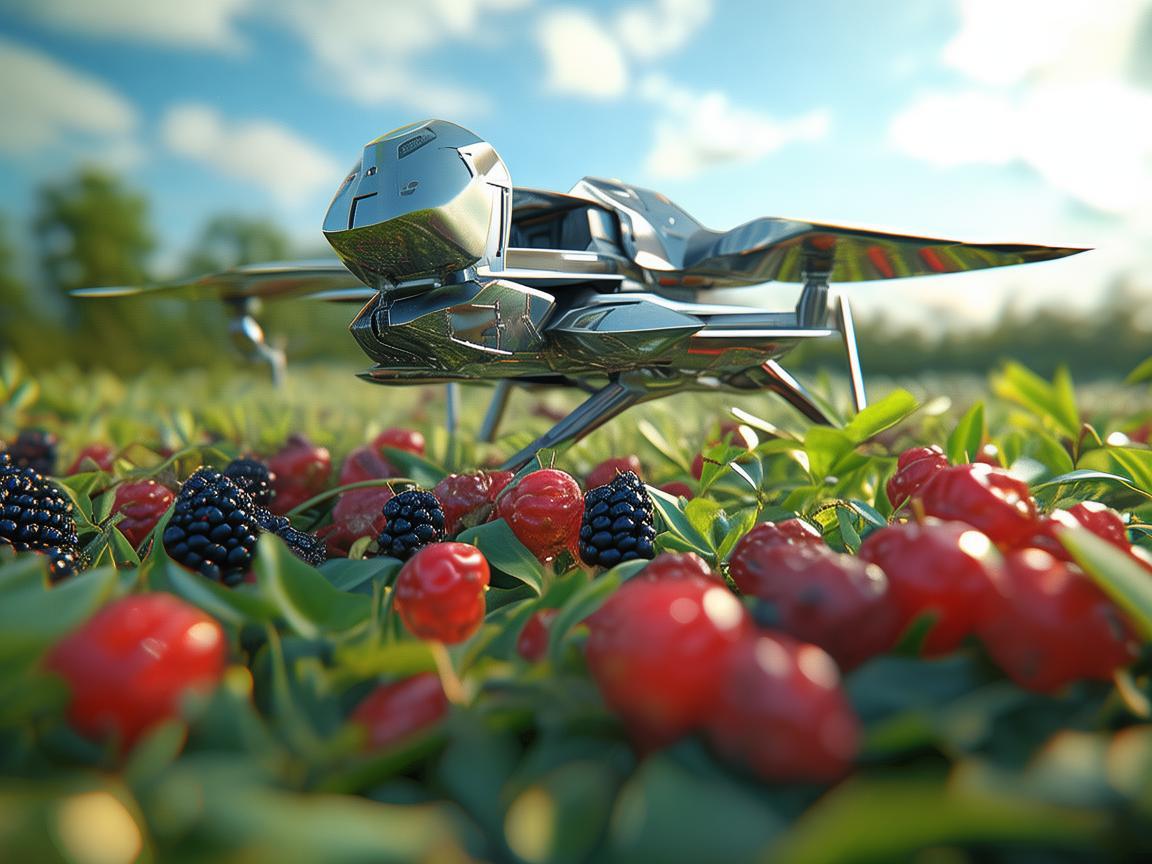 金属材质无人机与桑葚的奇妙关联