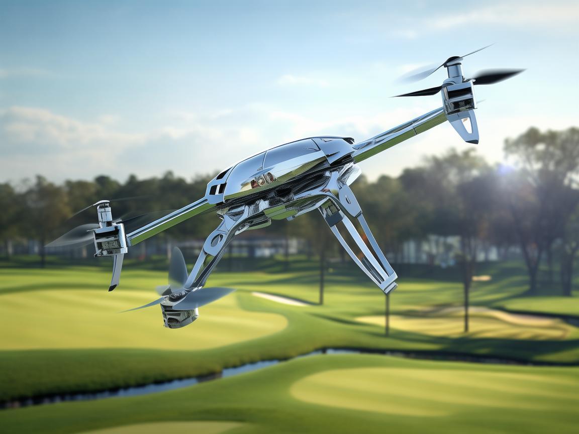 金属材质无人机助力高尔夫球场会所管理