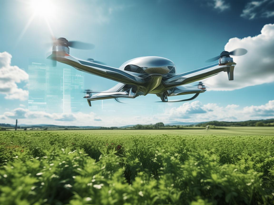 金属材质无人机助力农业信息化腾飞