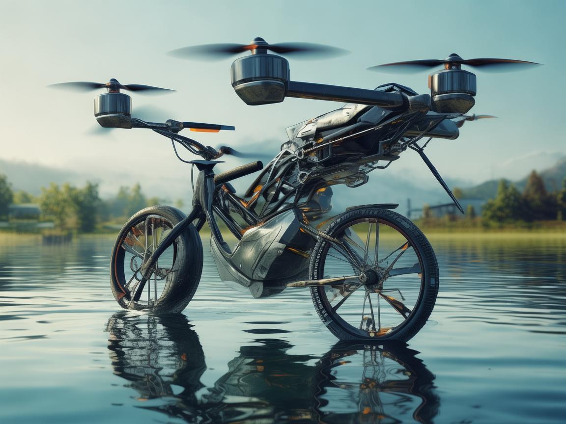 无人机金属材质与水陆两用自行车的创新融合